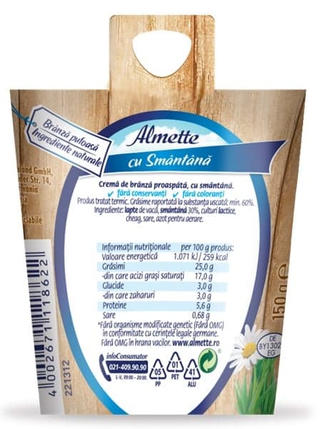 Almette Fresh Cream Cheese with Chives