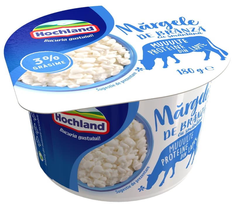 Hochland Margele de branza cu smantana 3% grasime