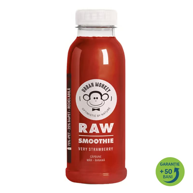 Urban Monkey RAW Smoothie Very Strawberry