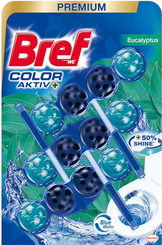 Bref Aktiv Euchalypt Blue Water Odorizant toaleta colorat