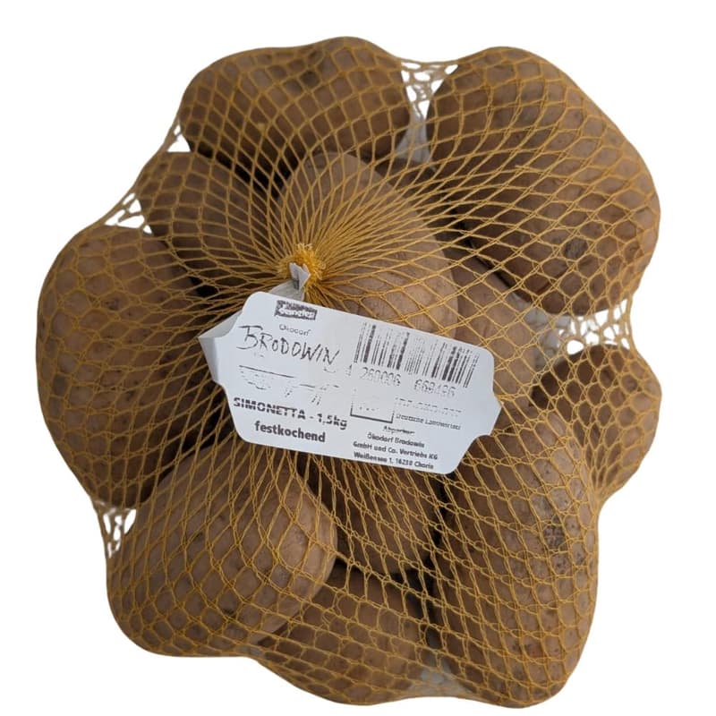 ECO Cartofi albi ambalati plasa 1 kg