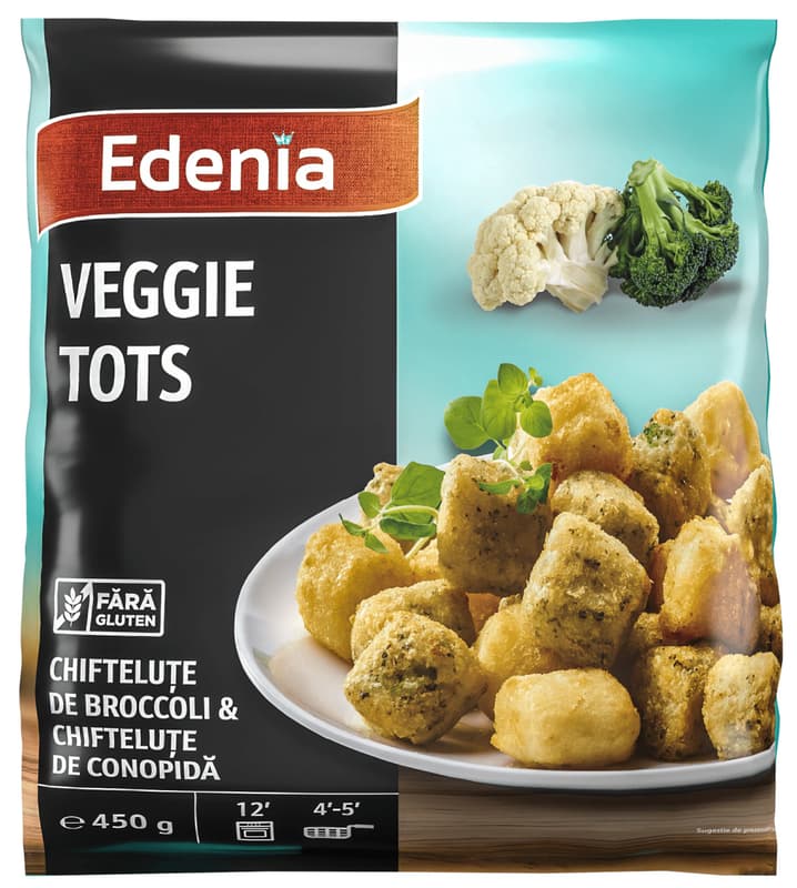 Edenia Chiftelute de broccoli si conopida