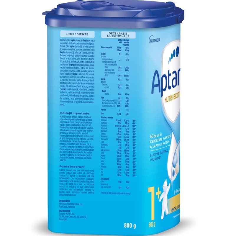 Aptamil 1+, 12-24 luni, Formula de lapte