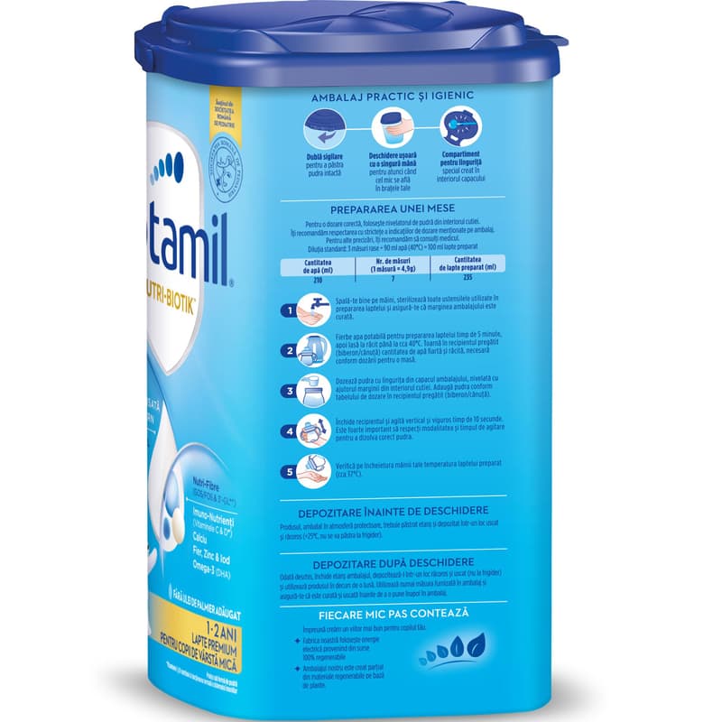 Aptamil 1+, 12-24 luni, Formula de lapte