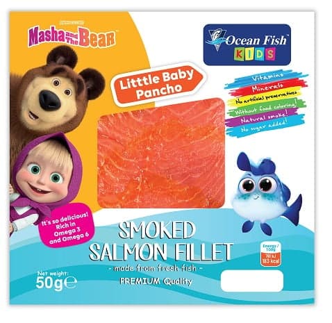 Ocean Fish Somon file afumat Masha si ursul