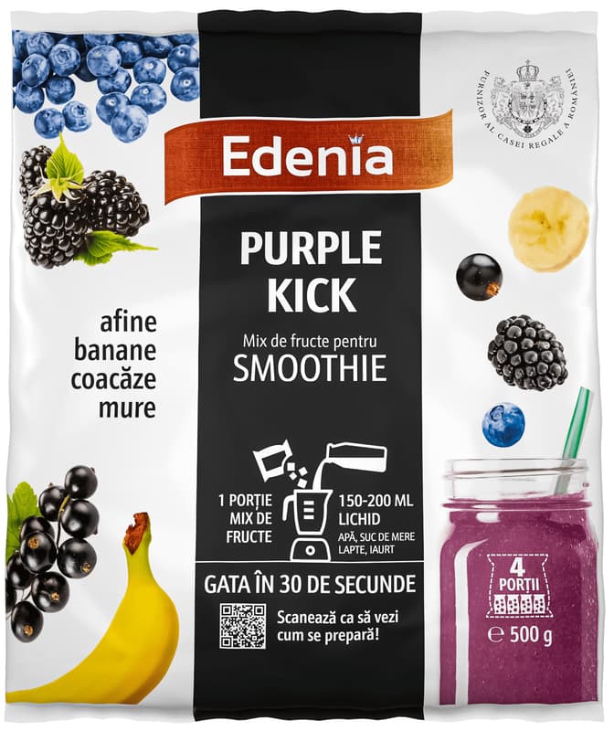 Edenia Purple Kick Mix pentru smoothie