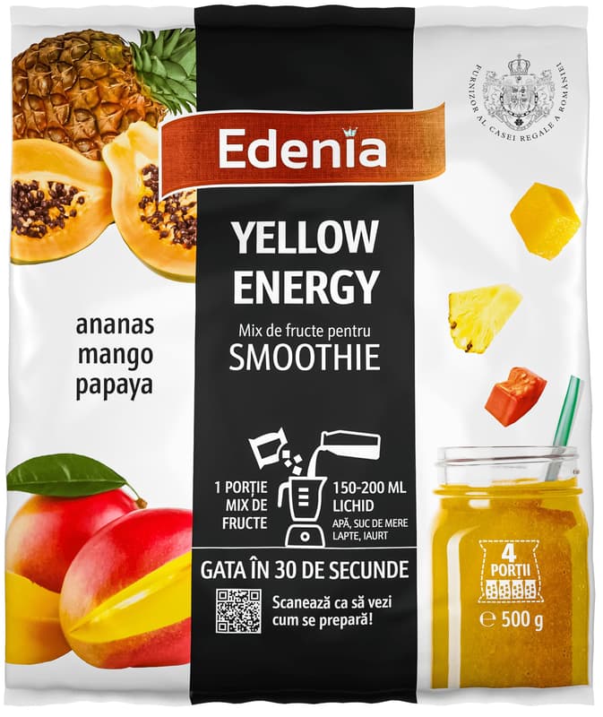 Edenia Yellow Energy Mix pentru smoothie