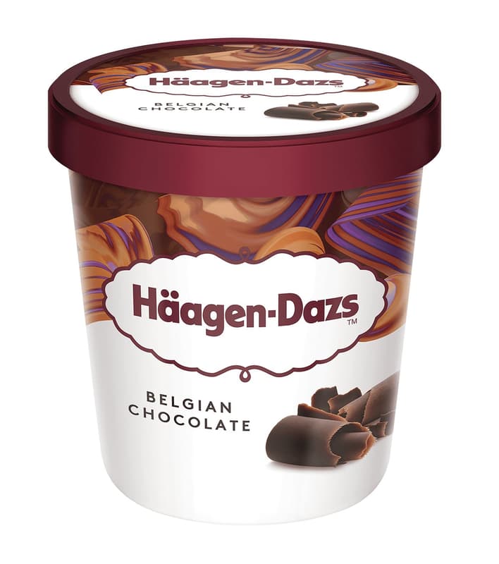 Haagen Dazs Inghetata de ciocolata cu ciocolata belgiana