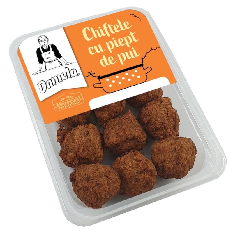 Daniela's Chiftele cu piept de pui