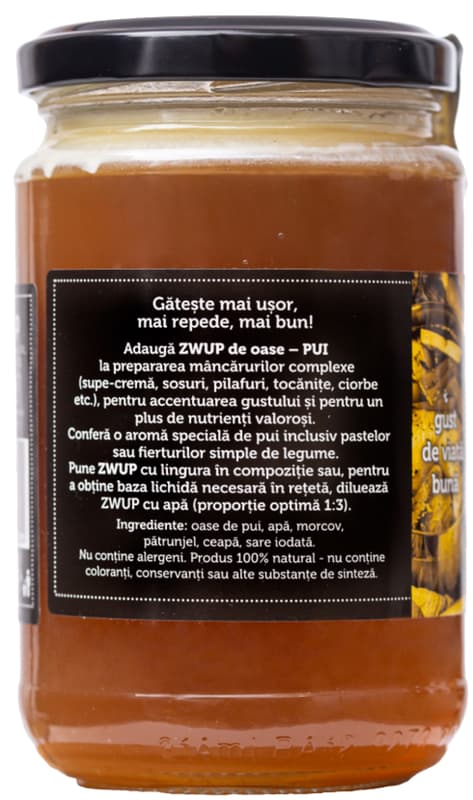 ZWUP Supa concentrata din oase de pui, pentru gatit