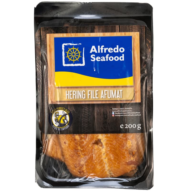 Alfredo Seafood File de Hering Afumat