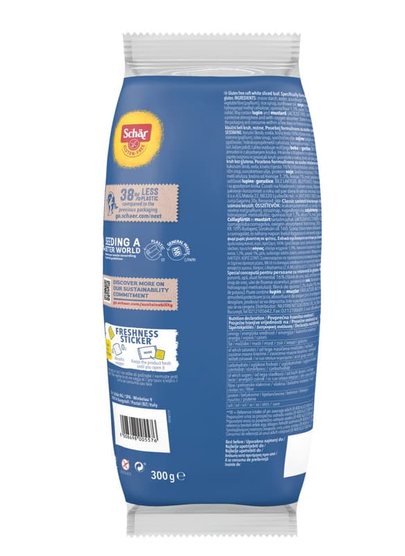 Schar Classic gluten-free bread Mastro Panettiere