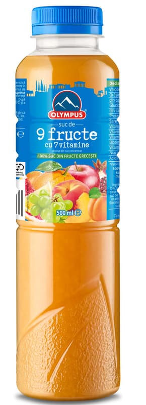 OLYMPUS 9 fruits juice with 7 vitamins