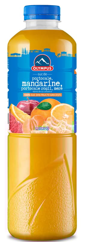 OLYMPUS Suc de mandarine, portocale rosii, portocale, mere