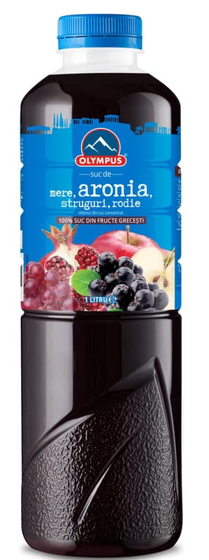 OLYMPUS Suc de aronia, mere, struguri, rodie