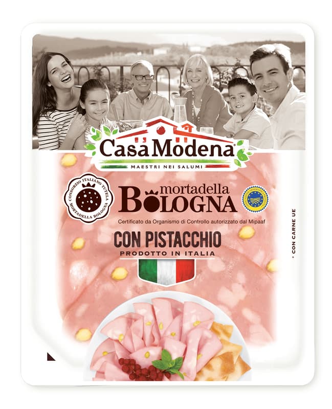 Casa Modena Mortadella Bologna PGI cu fistic
