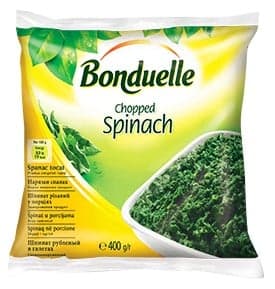 Bonduelle Chopped spinach frozen