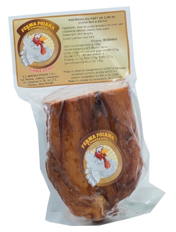 Ferma  Poiana Pastrama din piept de curcan