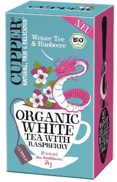 Cupper ECO Ceai alb cu zmeura