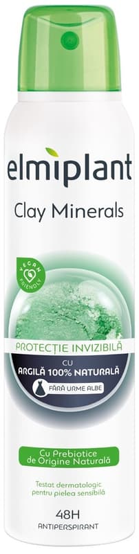 Elmiplant Clay Minerals Antiperspirant Deodorant Spray