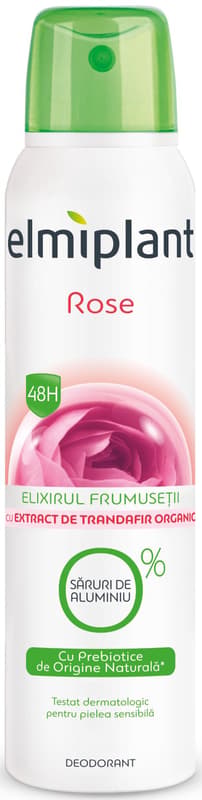 Elmiplant Rose Deodorant antiperspirant spray