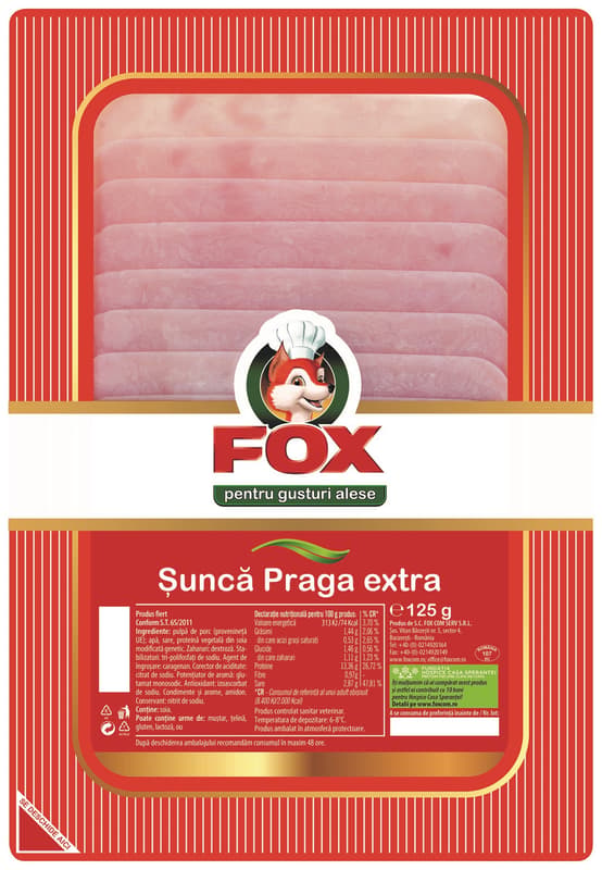 FOX Extra Sliced Prague Ham