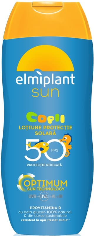 Elmiplant Lotiune protectie solara copii SPF50
