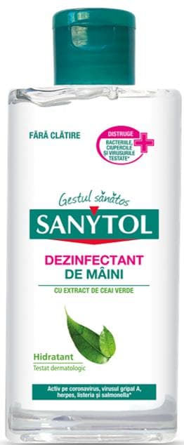 Sanytol Dezinfectant gel maini