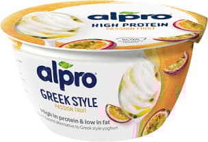 Alpro Passion Fruit Soy Fermented Product Greek Style