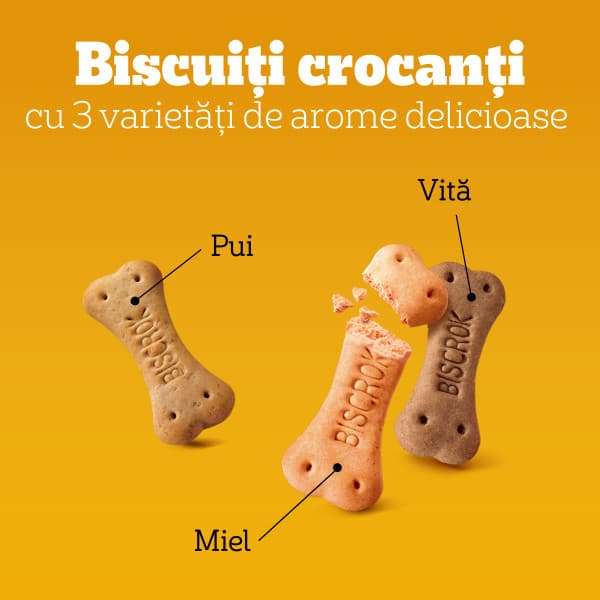 Pedigree Biscrok Original Hrana complementara pentru caini adulti