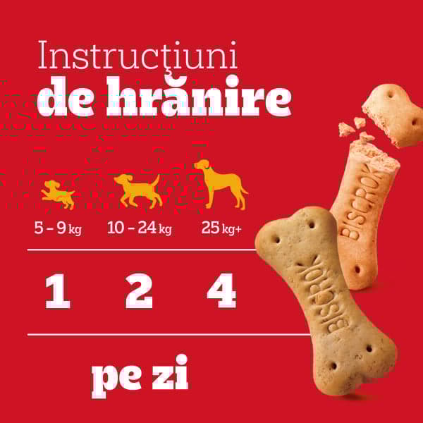 Pedigree Biscrok Original Hrana complementara pentru caini adulti