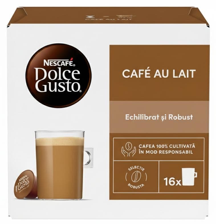 Nescafe Dolce Gusto Cafe au Lait Cafea 16 capsule