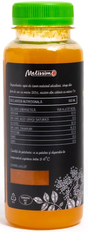 Melissimo ECO Elderflower Cordial