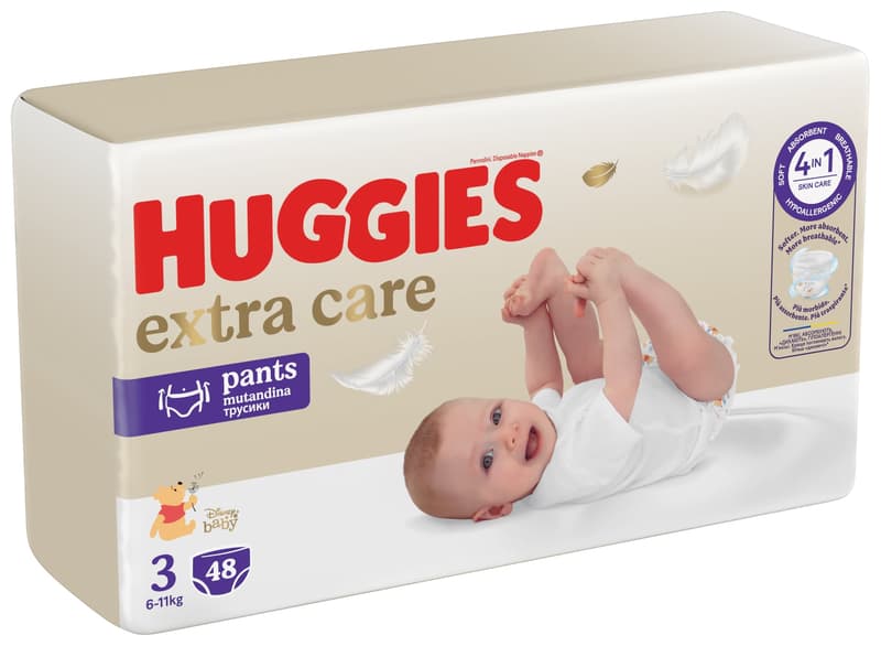 Huggies Elite Soft Pants Mega Diapers Size 3 (6-11 kg)