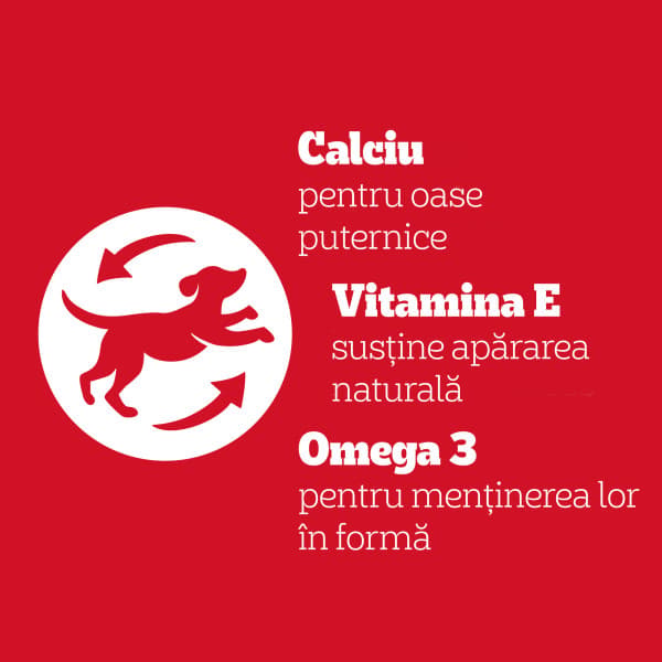 Pedigree Jumbone Batoane pentru caini de talie mica, cu aroma de vita si pasare 4 bucati