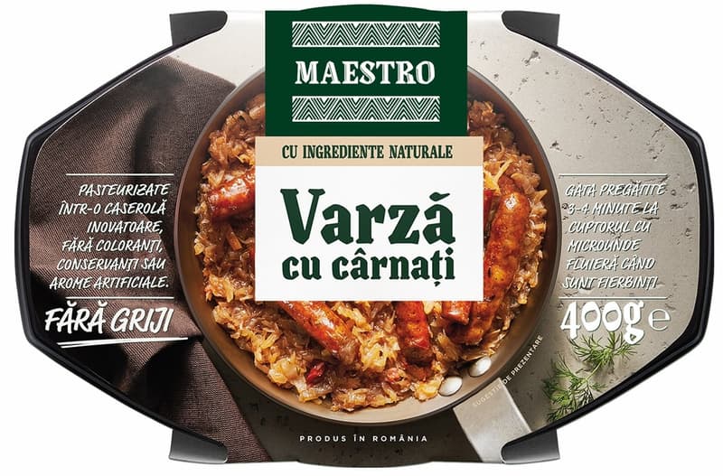 Maestro Cabbage with Sausages