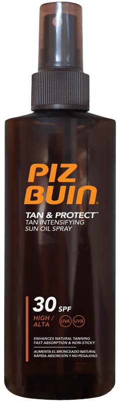 Piz Buin Lotiune spray pentru bronzare accelerata si protectie a bronzului SPF30