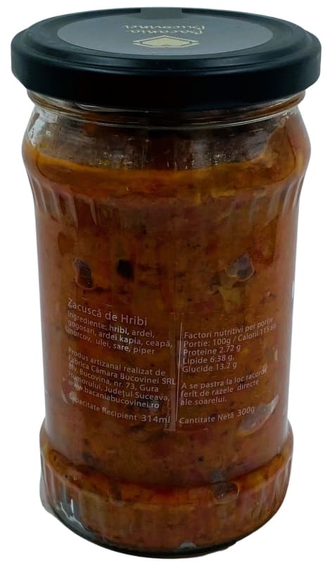 Bacania Bucovinei Porcini Mushroom Spread