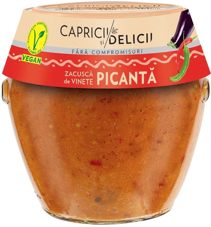 Capricii si Delicii Zacusca de vinete picanta