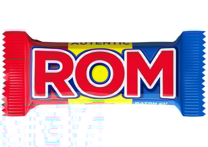 Rom autentic baton de ciocolata