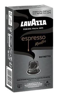 Lavazza NCC Aluminiu Espresso Ristretto Cafea 10 capsule compatibile Nespresso