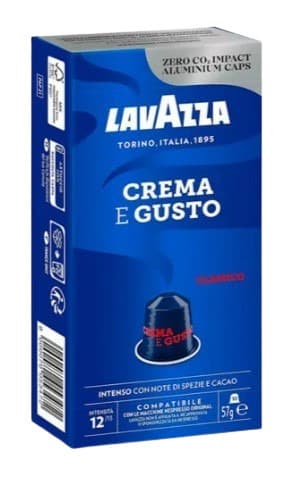Lavazza NCC Aluminiu Crema & Gusto Cafea capsule compatibile Nespresso