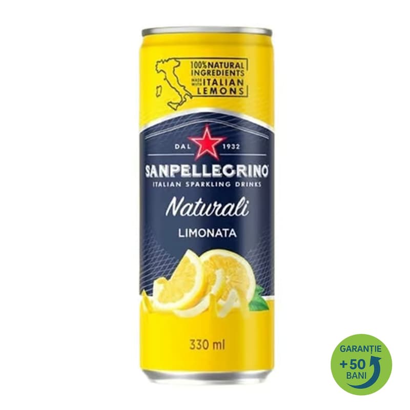 San Pellegrino Bautura carbogazosa Limonata