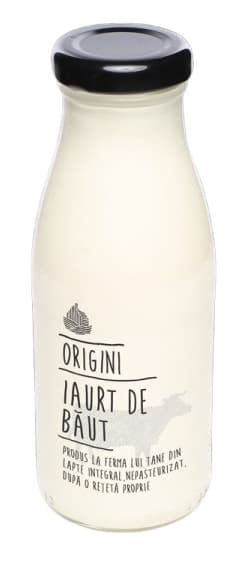 Origini Iaurt de baut de vaca