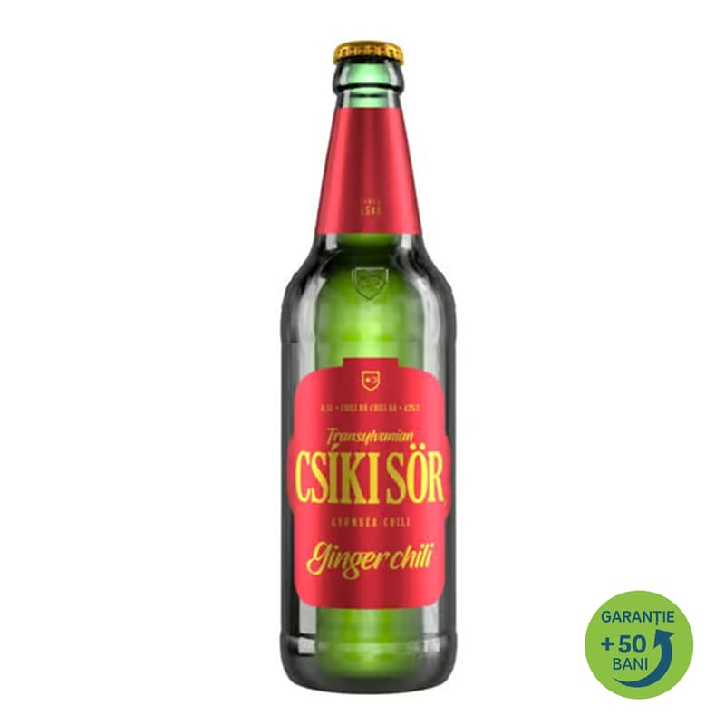 Csiki Sor Transylvanian Ginger Chili Bere artizanala cu ghimbir si chili