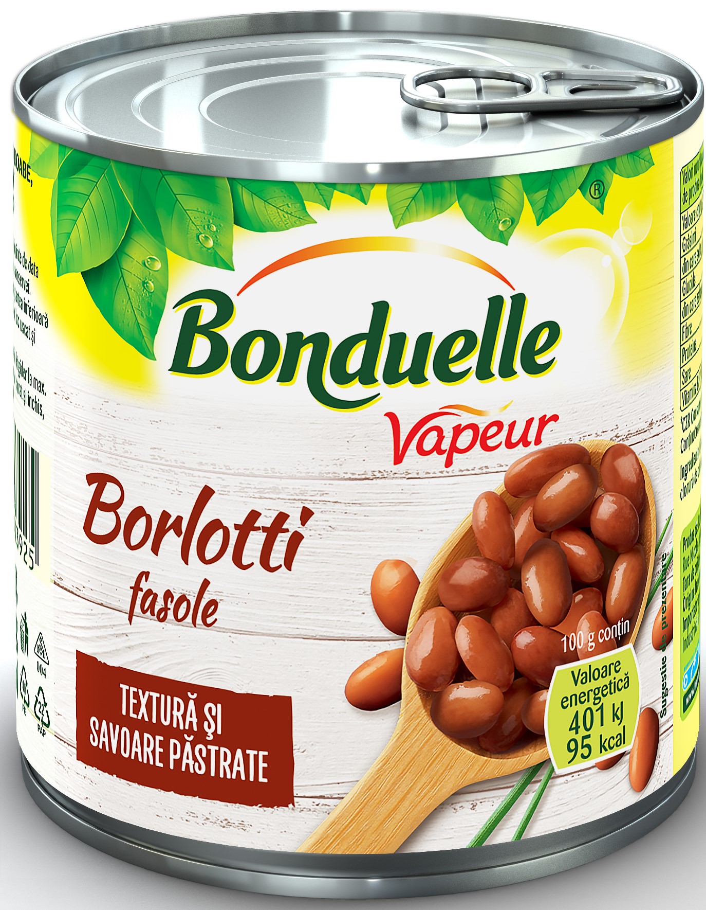Bonduelle Fasole Borlotti Vapeur