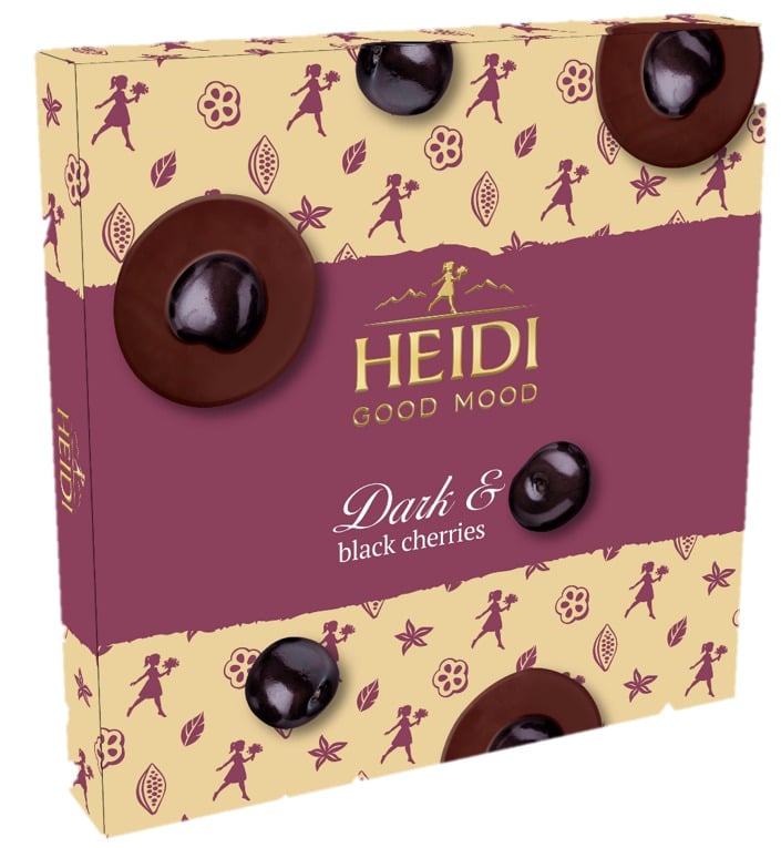Heidi Trilicious Ciocolata lapte cu arahide, para si caramel sarat