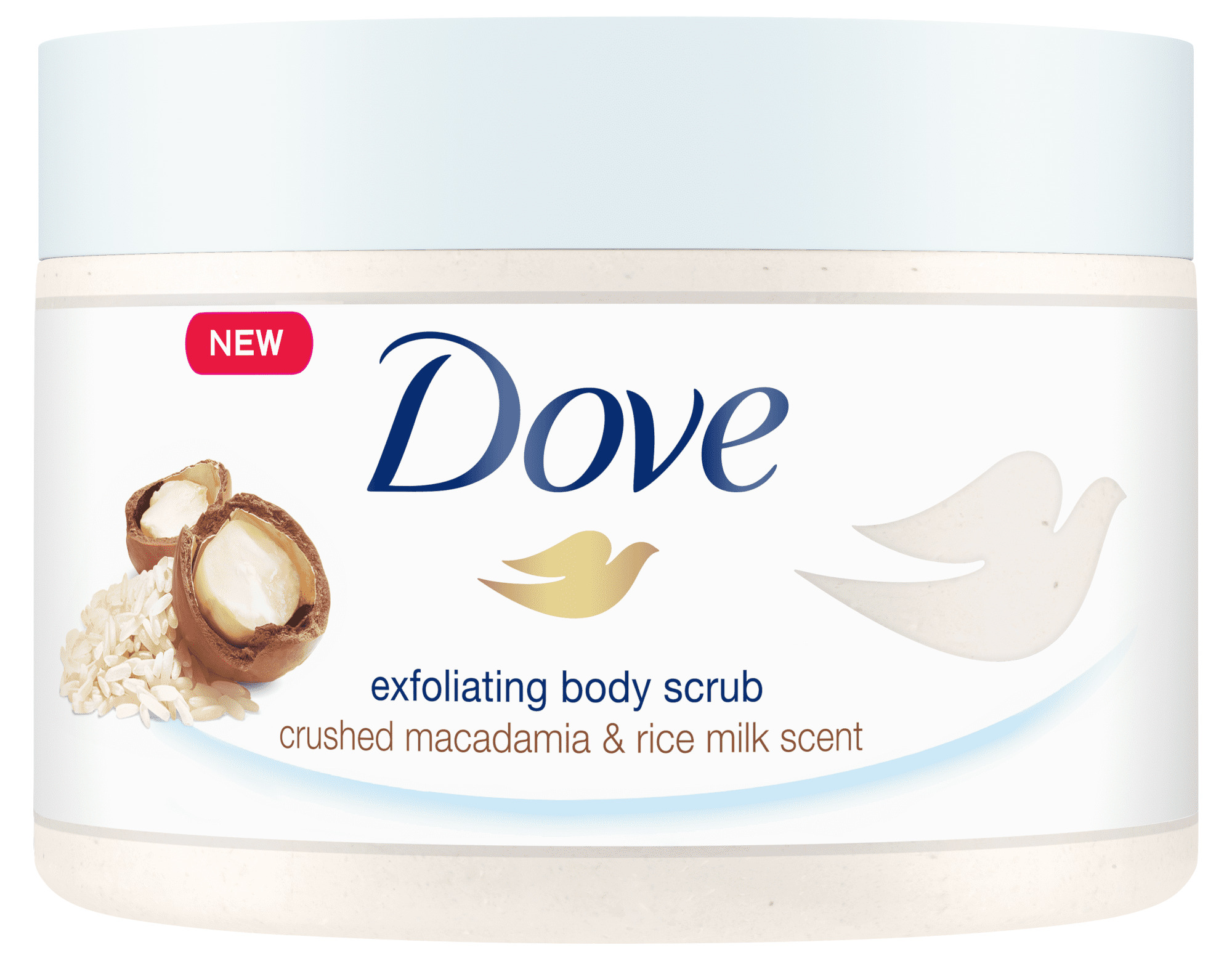 Dove Scrub corp Macadamia&Rice