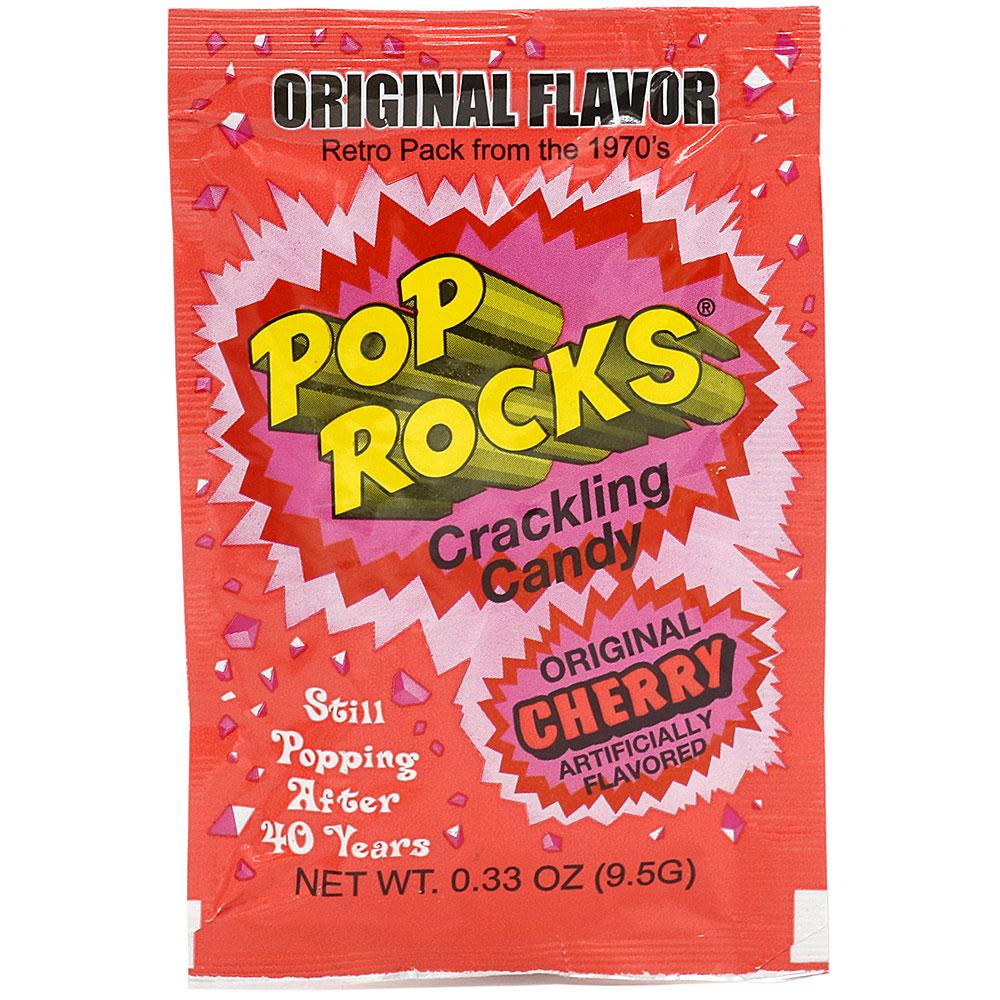 Pop Rocks Bomboane pocnitoare cu aroma de cirese
