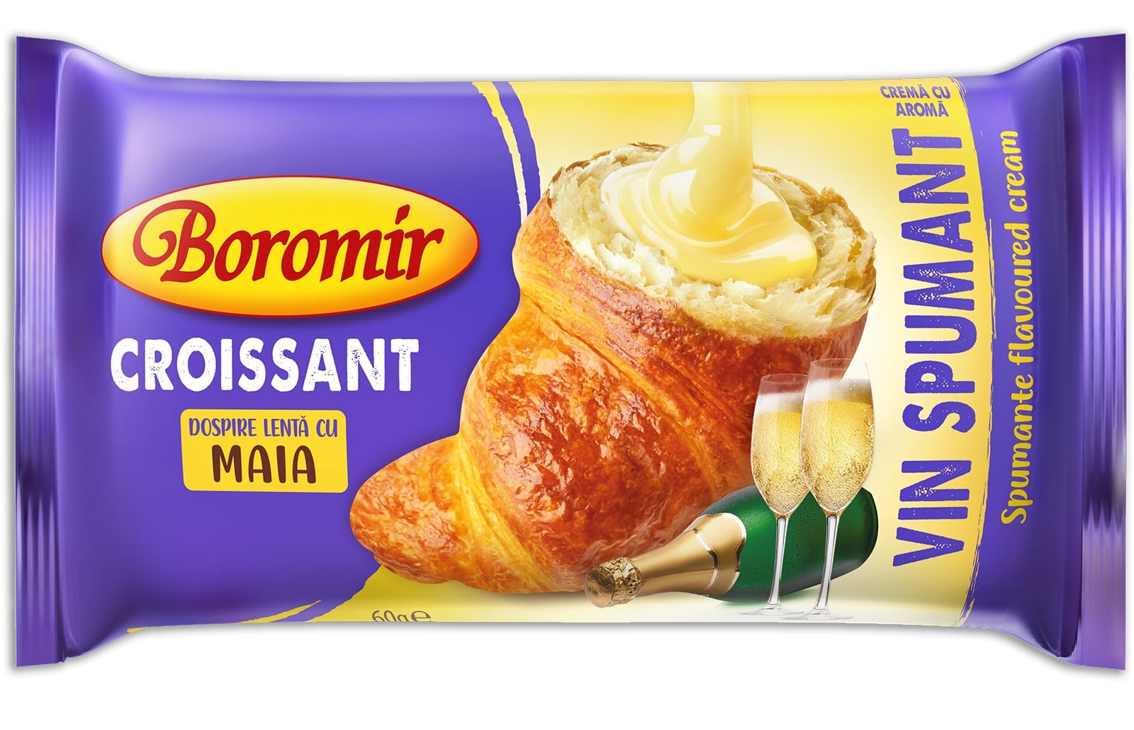 7DAYS Max croissant cu umplutura cu cacao